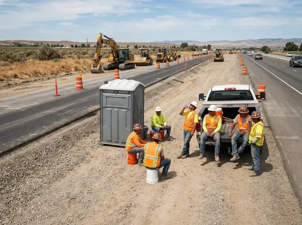 highway-road-construction-crew-007 — frequently asked questions, Porta Potty and Restroom Rentals in Maurice, LA